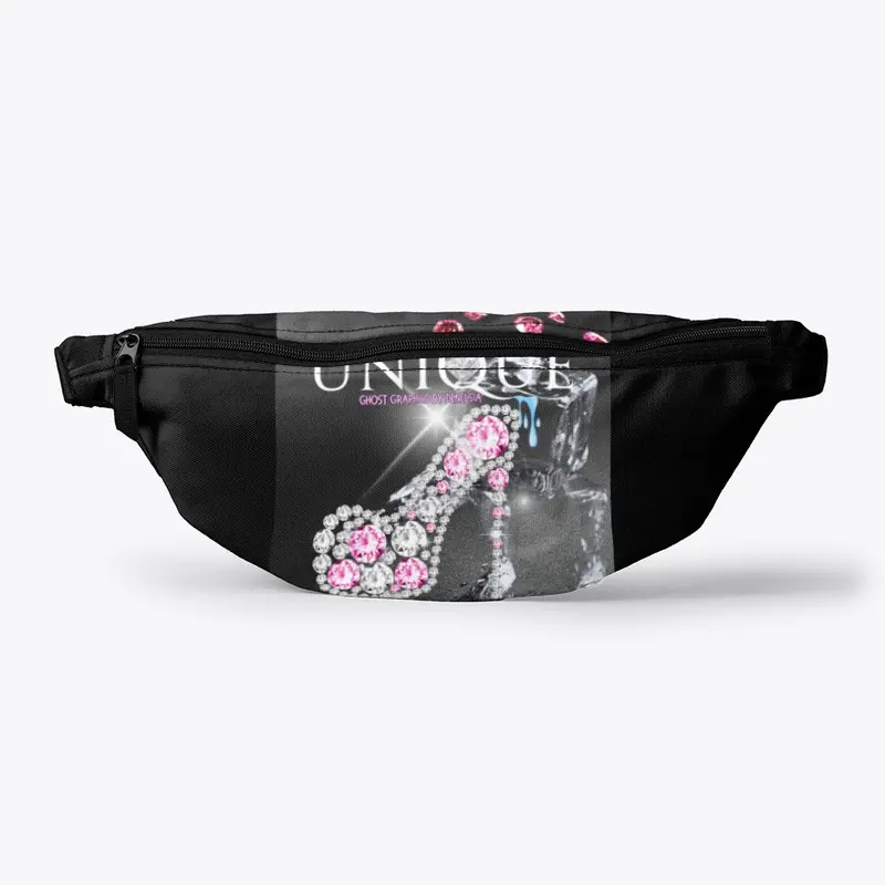 Unique Hot Pink Ice Drip Trinity Bags